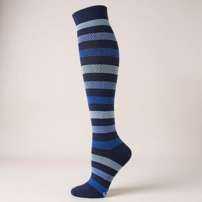 Striped Compression Socks – Comfy Legs, Classic Style