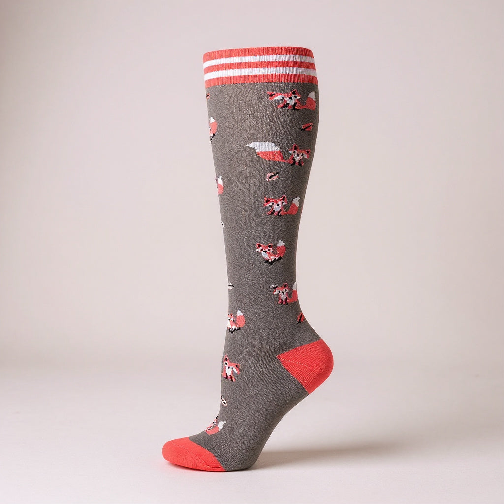 Graphic Compression Socks – Fun Prints, Comfy Legs