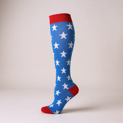 Graphic Compression Socks – Fun Prints, Comfy Legs