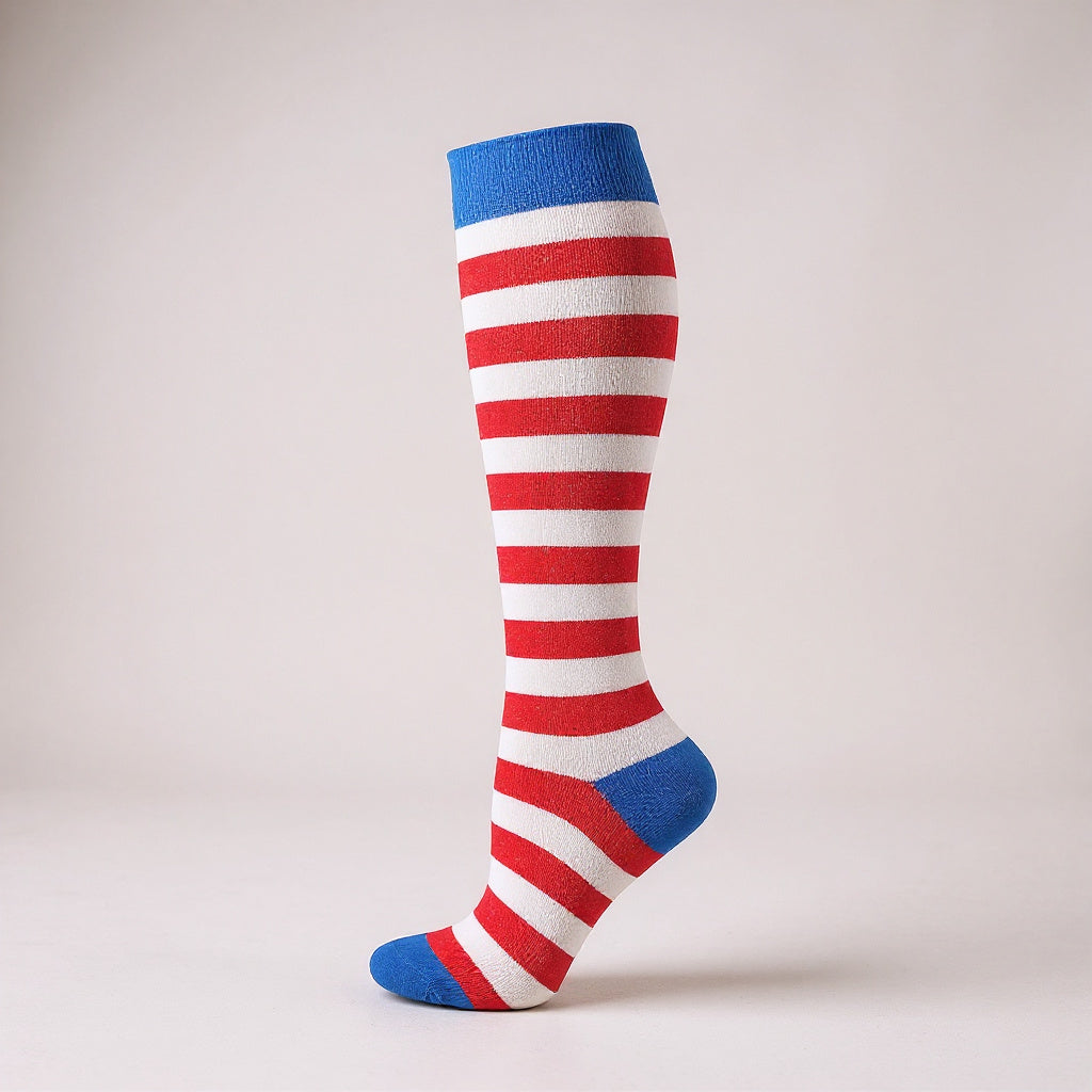 Graphic Compression Socks – Fun Prints, Comfy Legs