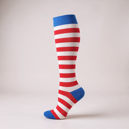 Graphic Compression Socks – Fun Prints, Comfy Legs