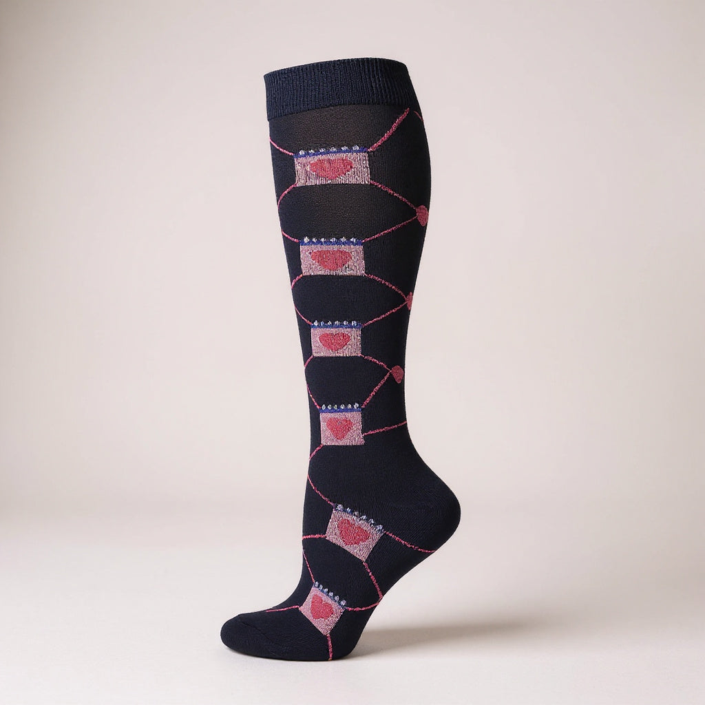 Graphic Compression Socks – Fun Prints, Comfy Legs