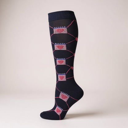 Graphic Compression Socks – Fun Prints, Comfy Legs