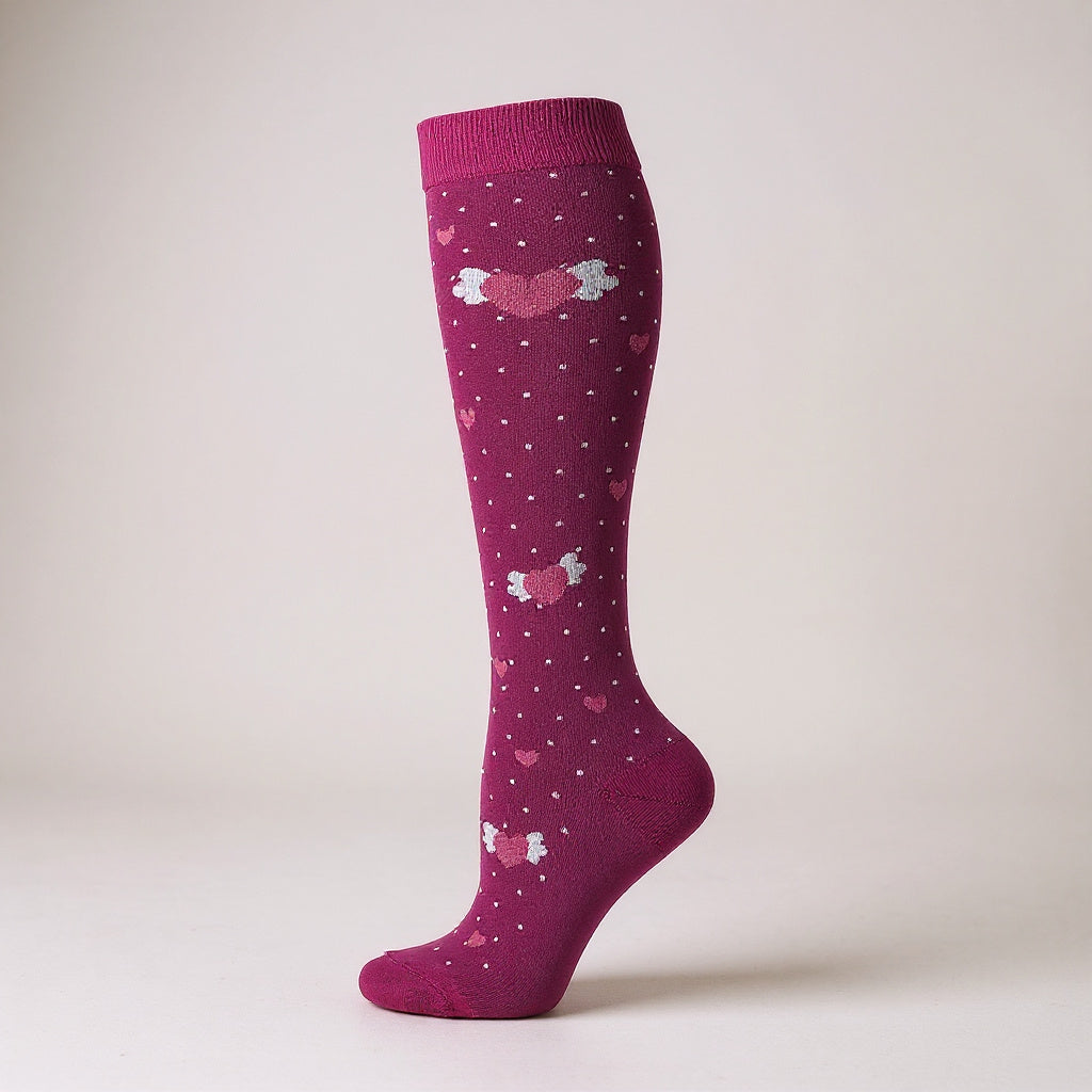 Graphic Compression Socks – Fun Prints, Comfy Legs
