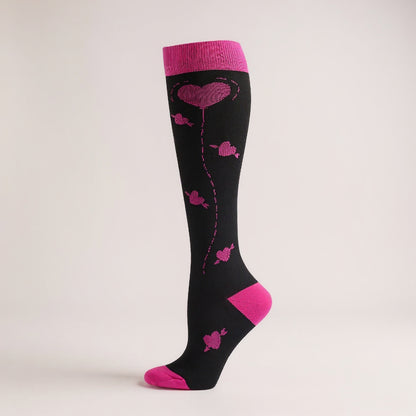 Graphic Compression Socks – Fun Prints, Comfy Legs