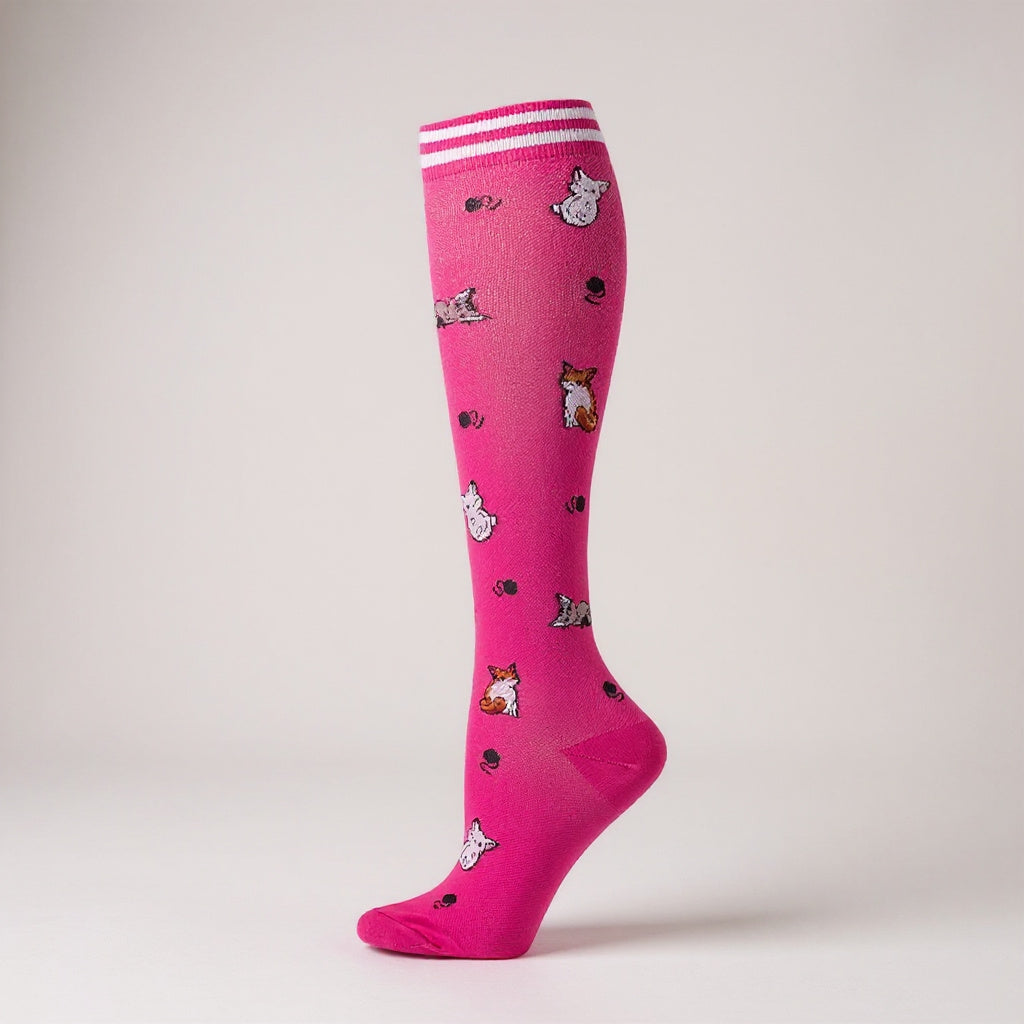 Graphic Compression Socks – Fun Prints, Comfy Legs