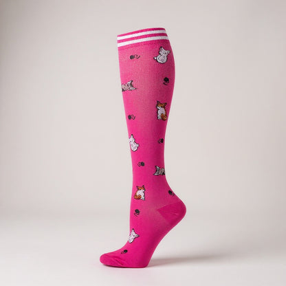 Graphic Compression Socks – Fun Prints, Comfy Legs