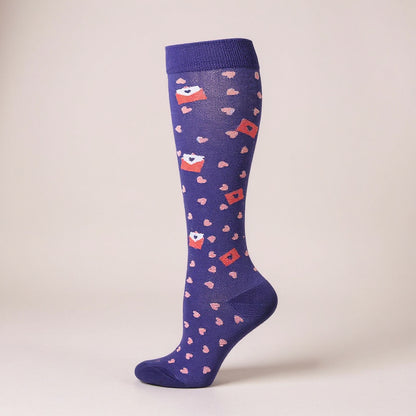 Graphic Compression Socks – Fun Prints, Comfy Legs