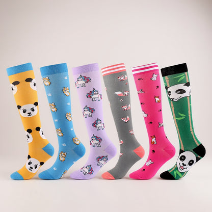 Graphic Compression Socks – Fun Prints, Comfy Legs