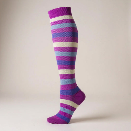Striped Compression Socks – studiobilete