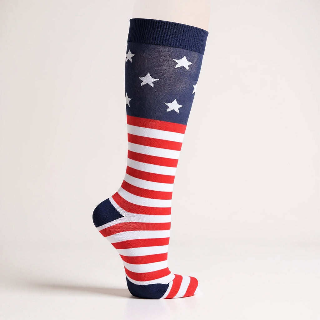 American Flag Compression Socks – Comfy Legs, Bold Pride