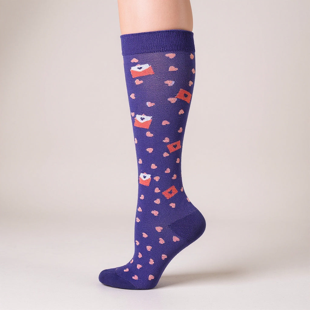 Graphic Compression Socks – Fun Prints, Comfy Legs