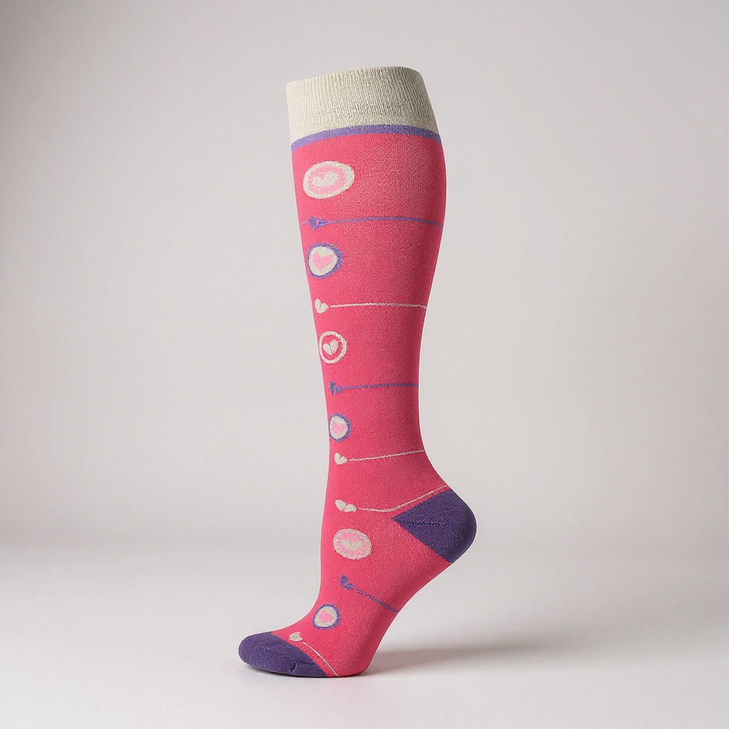 Graphic Compression Socks – Fun Prints, Comfy Legs