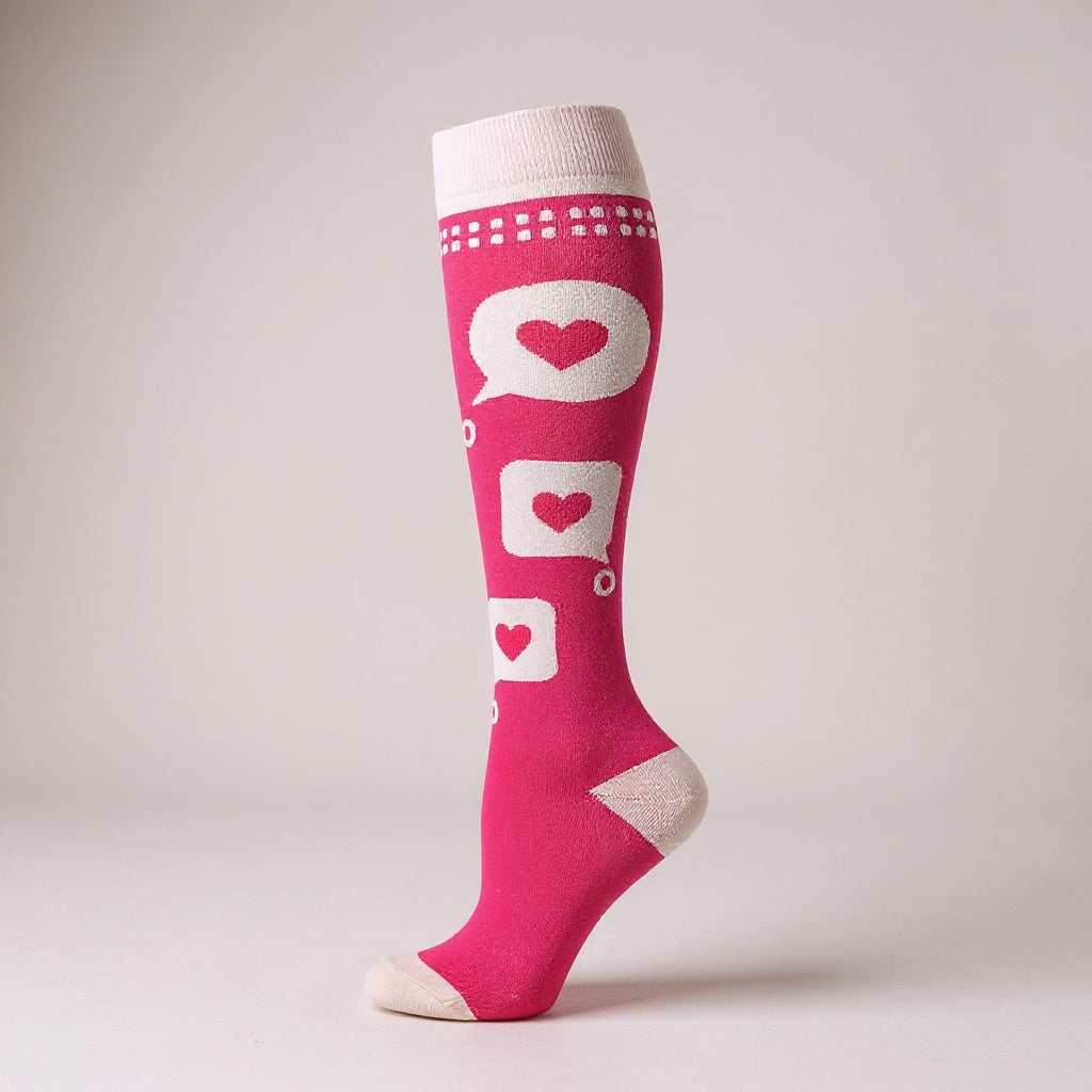 Graphic Compression Socks – Fun Prints, Comfy Legs