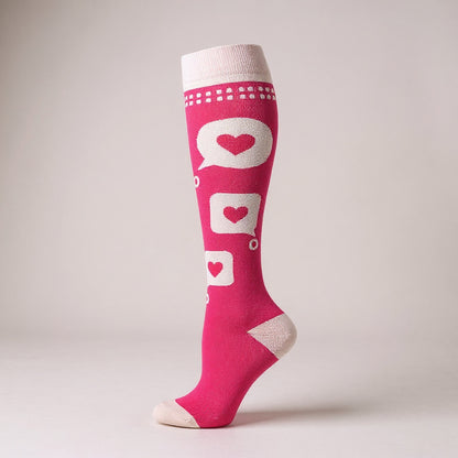 Graphic Compression Socks – Fun Prints, Comfy Legs